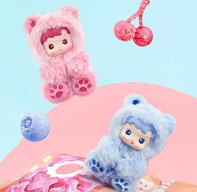 POPMART - HACIPUPU Gummy Bear Series Vinyl Plush Pendant Blind Box