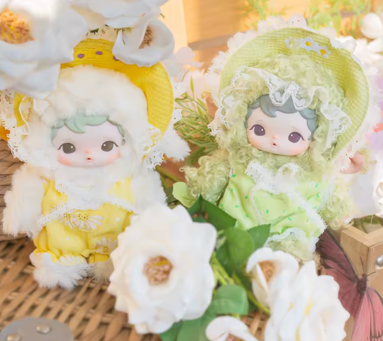 Moony Trendy Play Little Sunflower Pastoral Rhapsody Series Blind Box Plush Doll Keychain