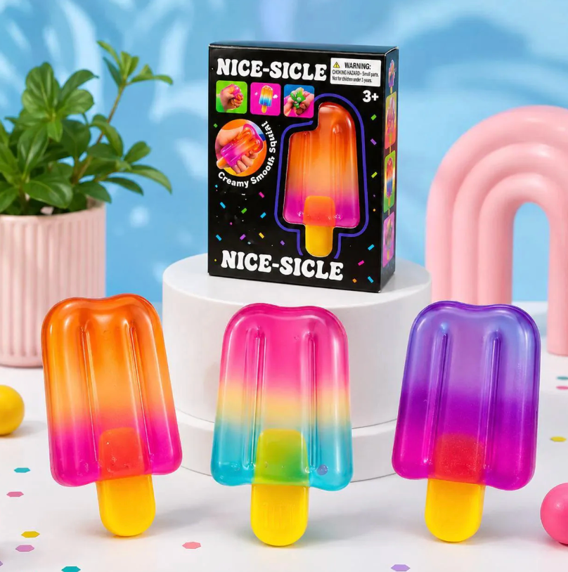 Sweet Popsicle Squishy Toy - Stress Balls Fidget Sensory Toy - REPLICA