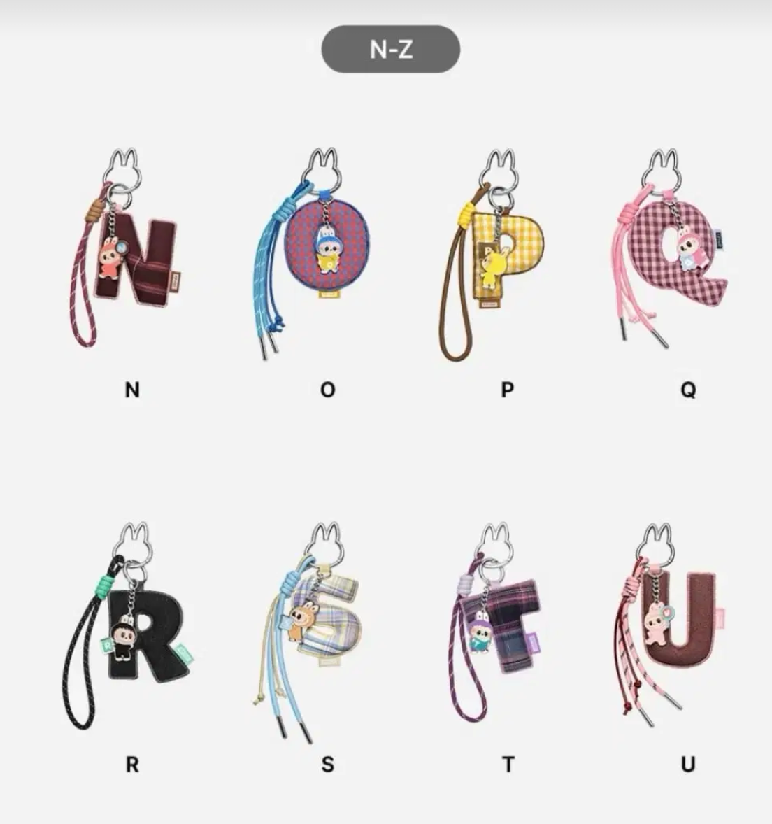 POP MART - THE MONSTERS My Secret Password Series Keyring