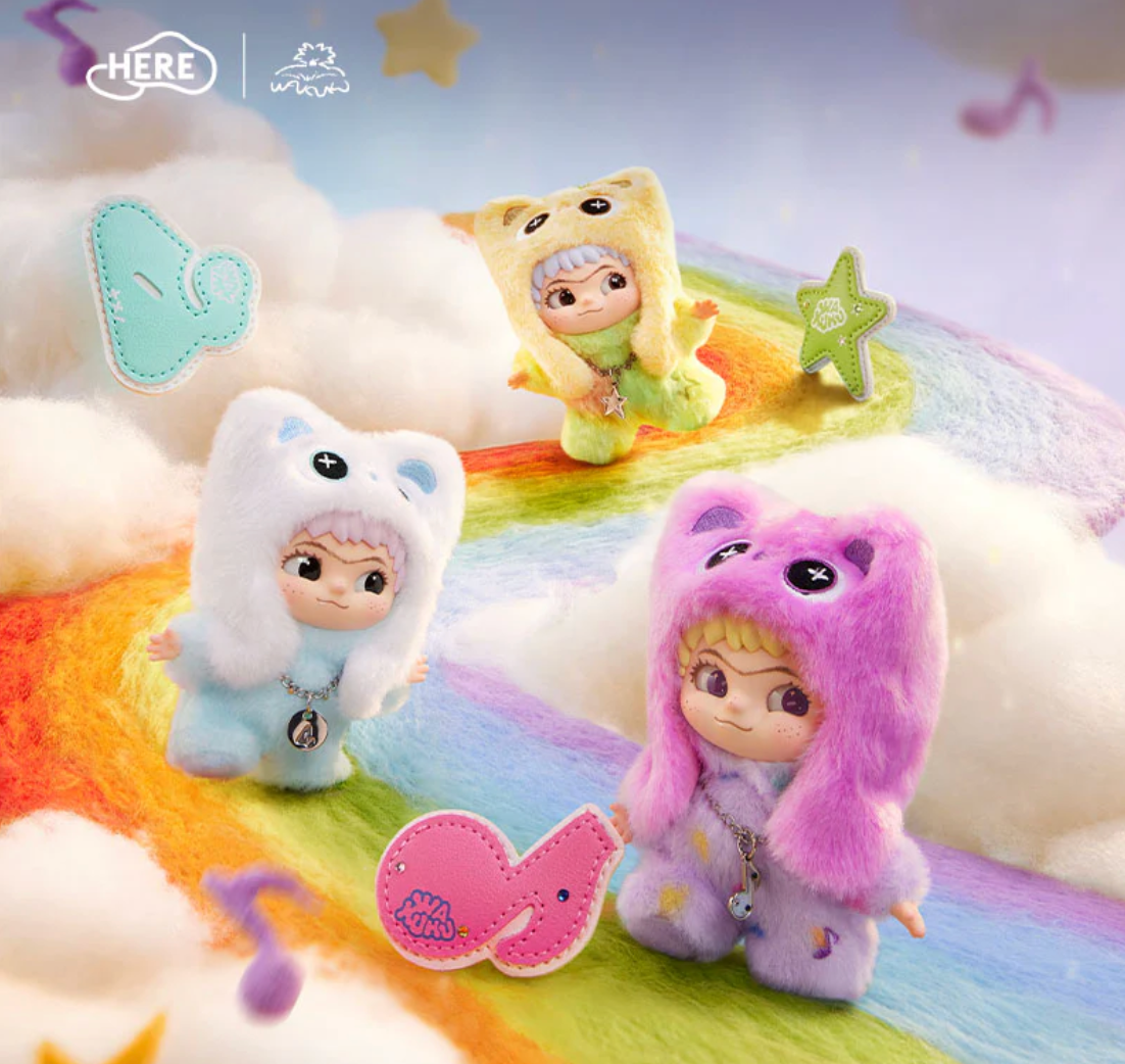 Wakuku On A Roll Series Figures Blind Box