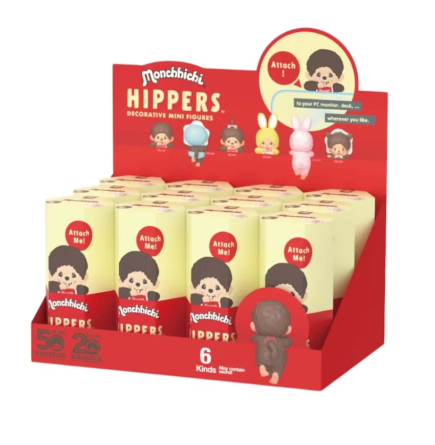 Authentic Monchichi Hippers Blind Box