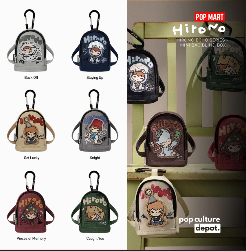 Popmart - Hirono Echo Series Mini Bag Blind Box