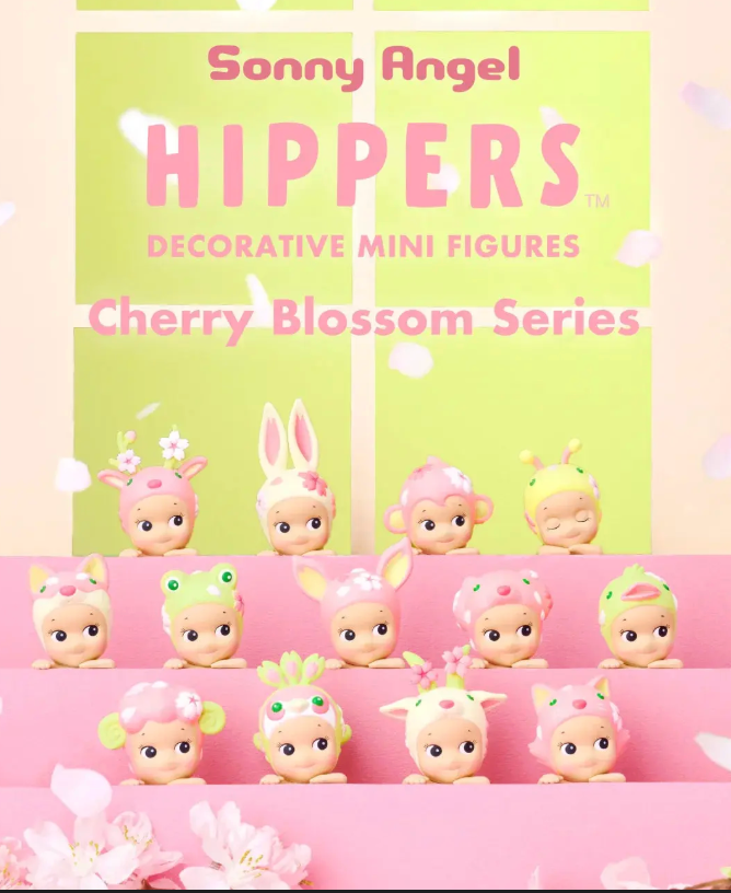 Sonny Angel Hippers Cherry Blossom Series Decorative Mini Figure Blind Box