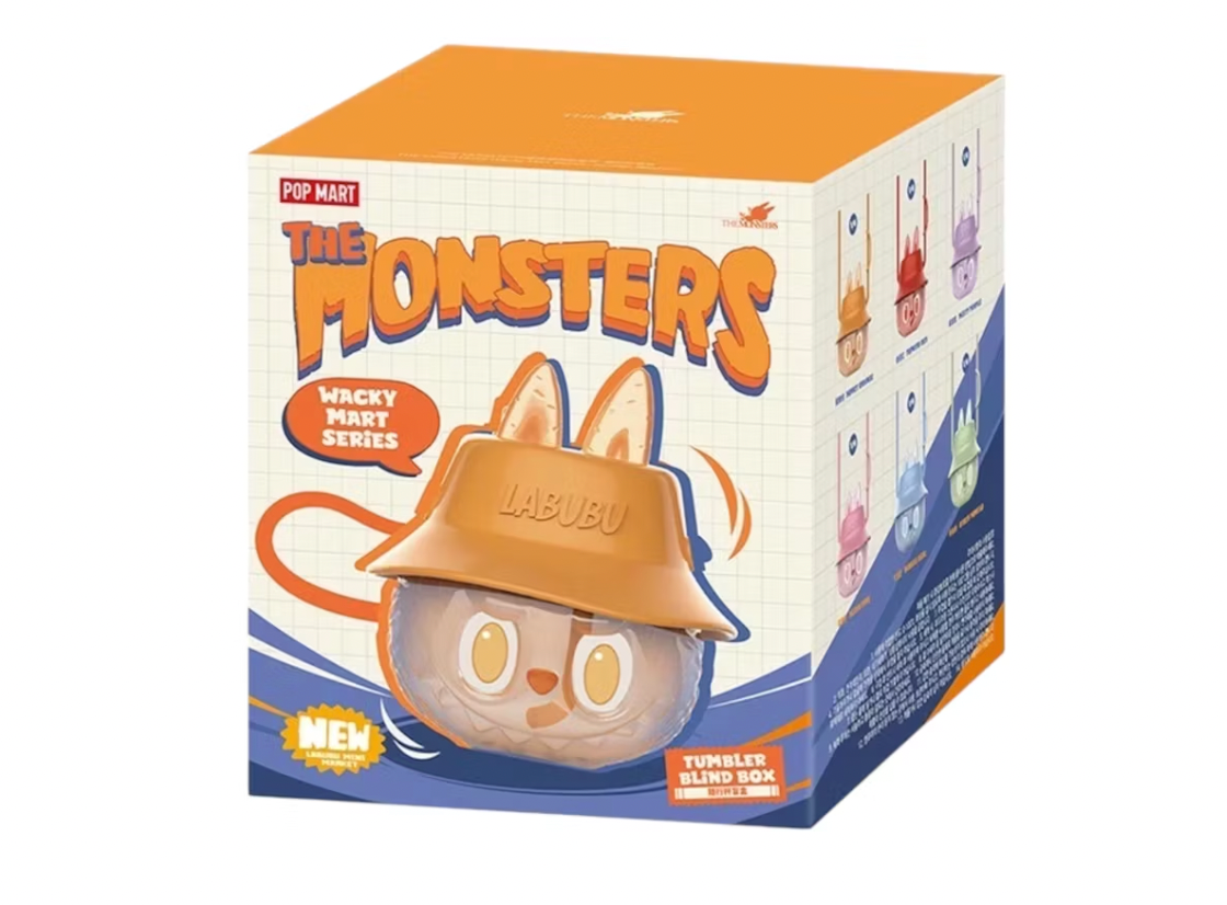 POPMART - Labubu The Monsters Wacky Mart Series Tumbler Blind Box Single Blind Box