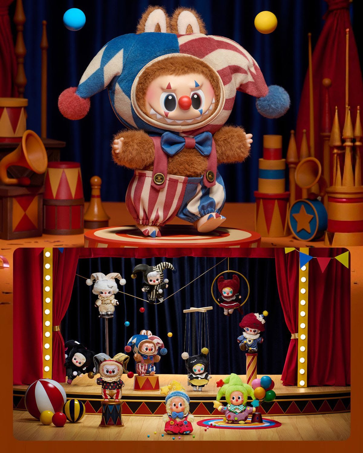 POPMART - WHY SO SERIOUS Series Plush Doll Pendant