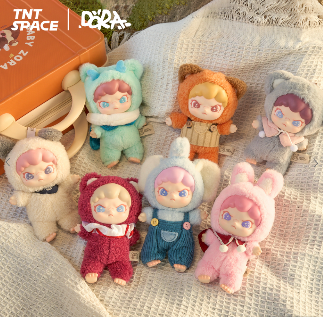 TNT - DORA Animals Series Vinyl Plush Doll