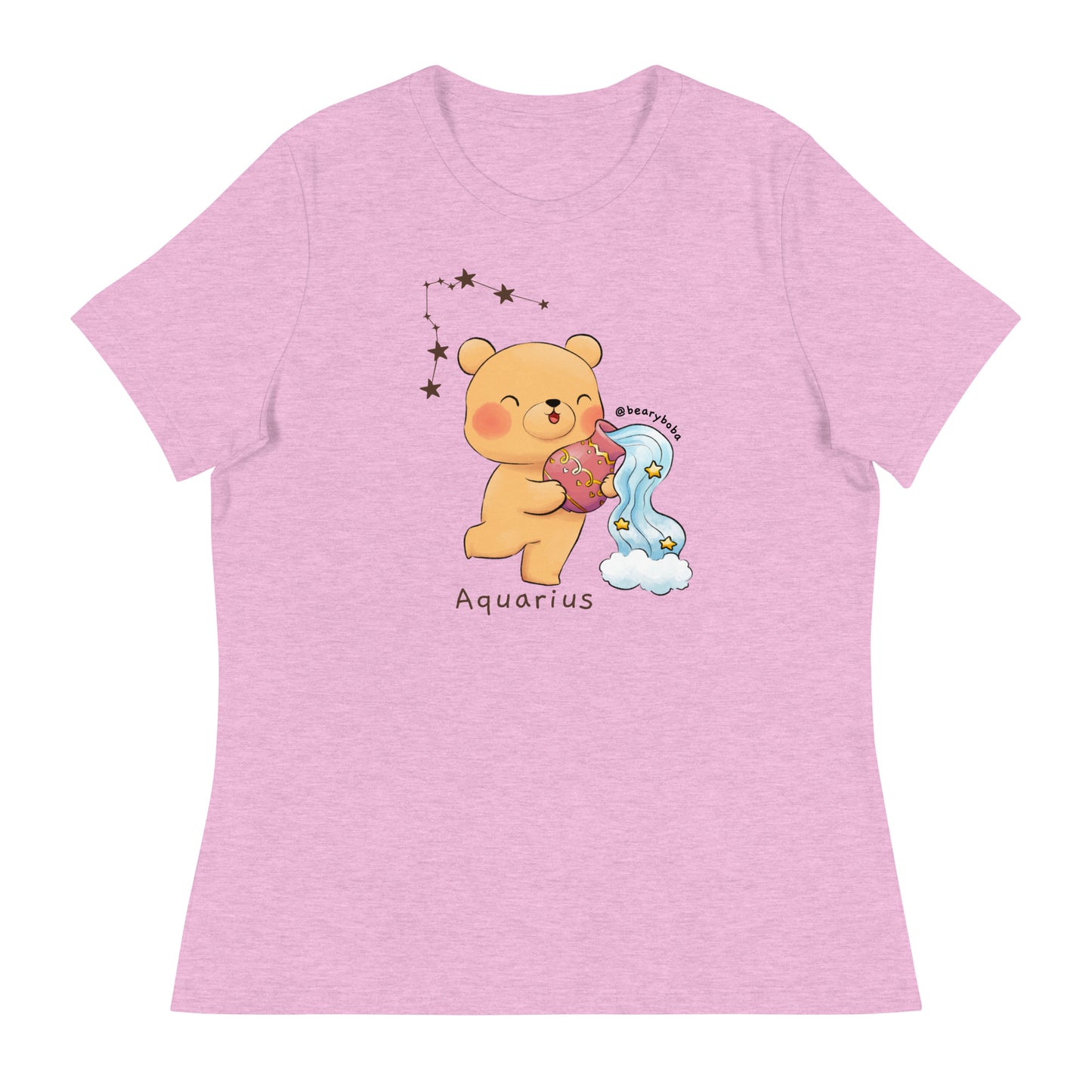 Aquarius Zodiac Sign - Women's Relaxed T-Shirt