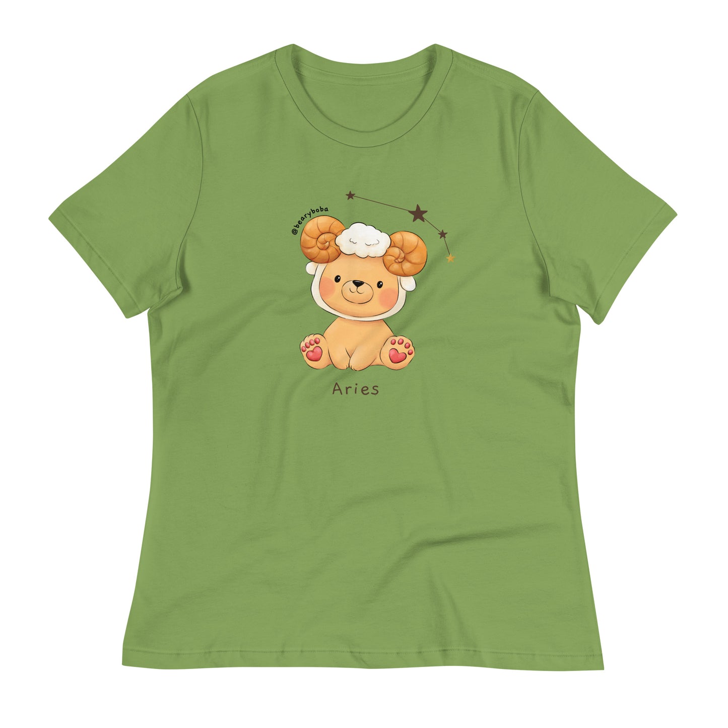 Aries Zodiac Sign - Women's Relaxed T-Shirt