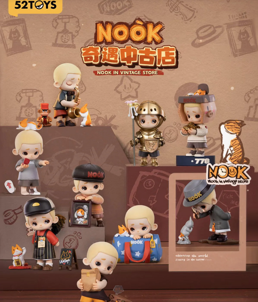 52TOYS x NOOK in Vintage Store Blind Box Series