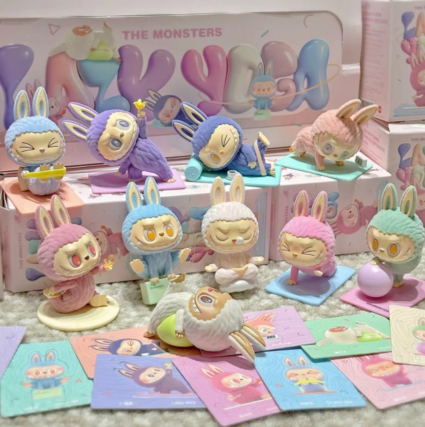 POPMART - Labubu Lazy Yoga Series Blind Box