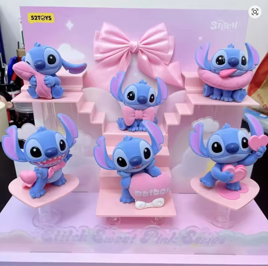 52TOYS Blindbox Stitch Sweet Pink Series Box