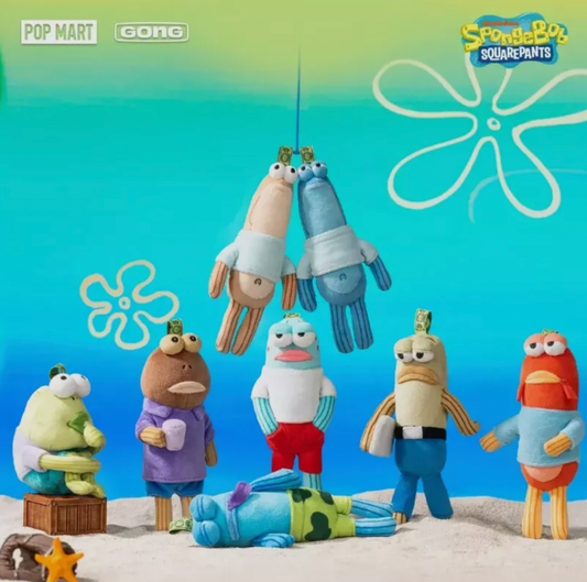 POPMART Bikini Bottom Buddies Blind Box Plush Pendant