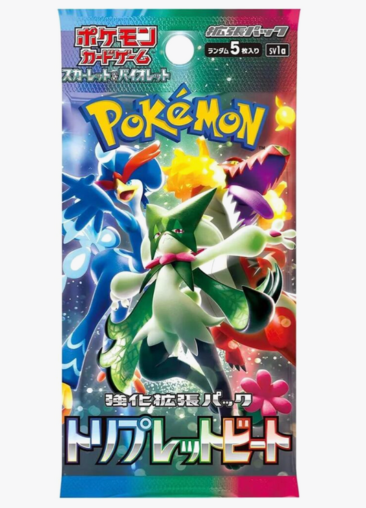 Triple Beat SV1A Booster Pack - JAPANESE Pokémon TCG