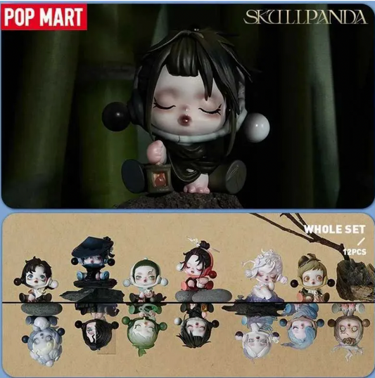 POPMART - SKULLPANDA The Ink Plum Blossom Series