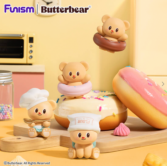 Butterbear Baked with Love Series Cubby Face