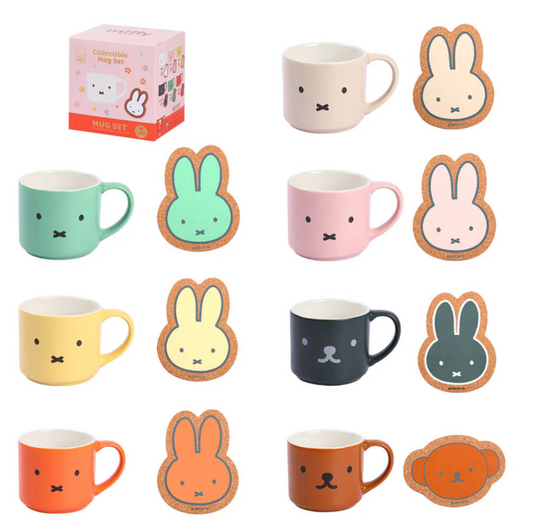 VIPO x Miffy 70th Anniversary Collectible Mug Set Blind Box