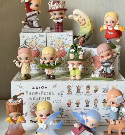POP MART Zsiga Borderline Drifter Series Blind Box