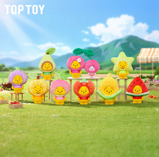 TOPTOY - Winnie The Pooh Tiny Orchard Fruit Keychain Series Blind Box