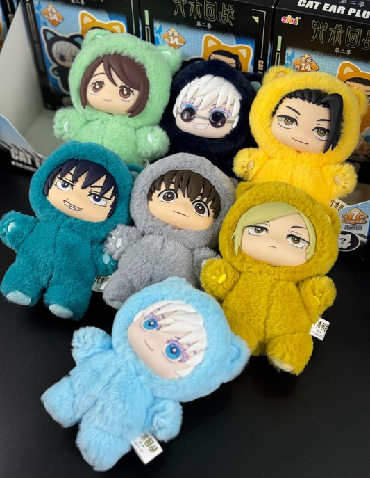 EAKI Jujutsu Kaisen Cat Ear Plushie Blind Box