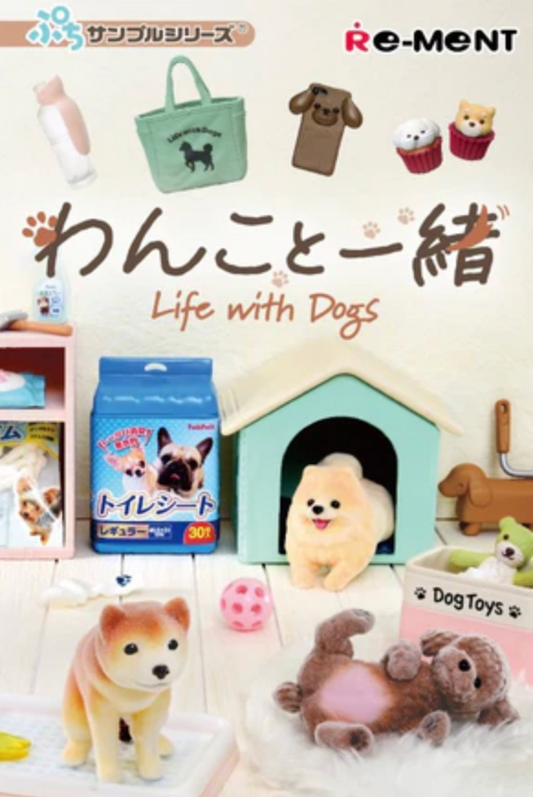 RE-MENT: Life with Dogs Series Blind Box Figure
