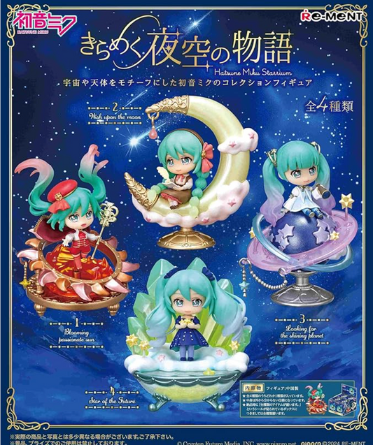 RE-MENT: Hatsune Miku Series Starrium Blind Box Figure