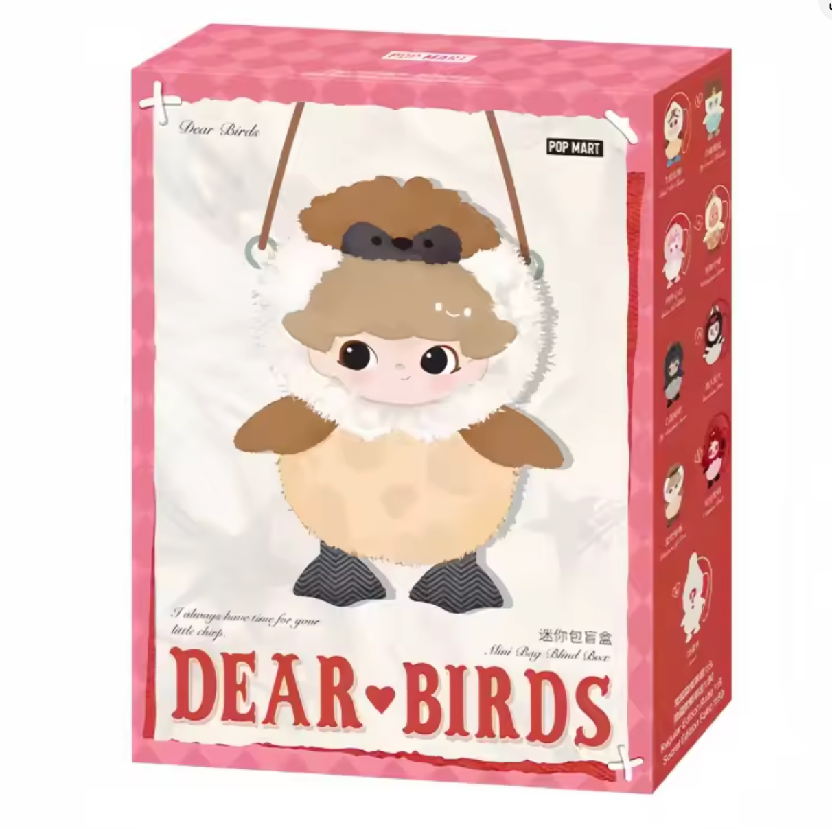 POP MART Dear Birds Series Mini Bag Blind Box