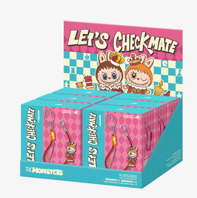 THE MONSTERS Let's Checkmate Series-Pendant Blind Box