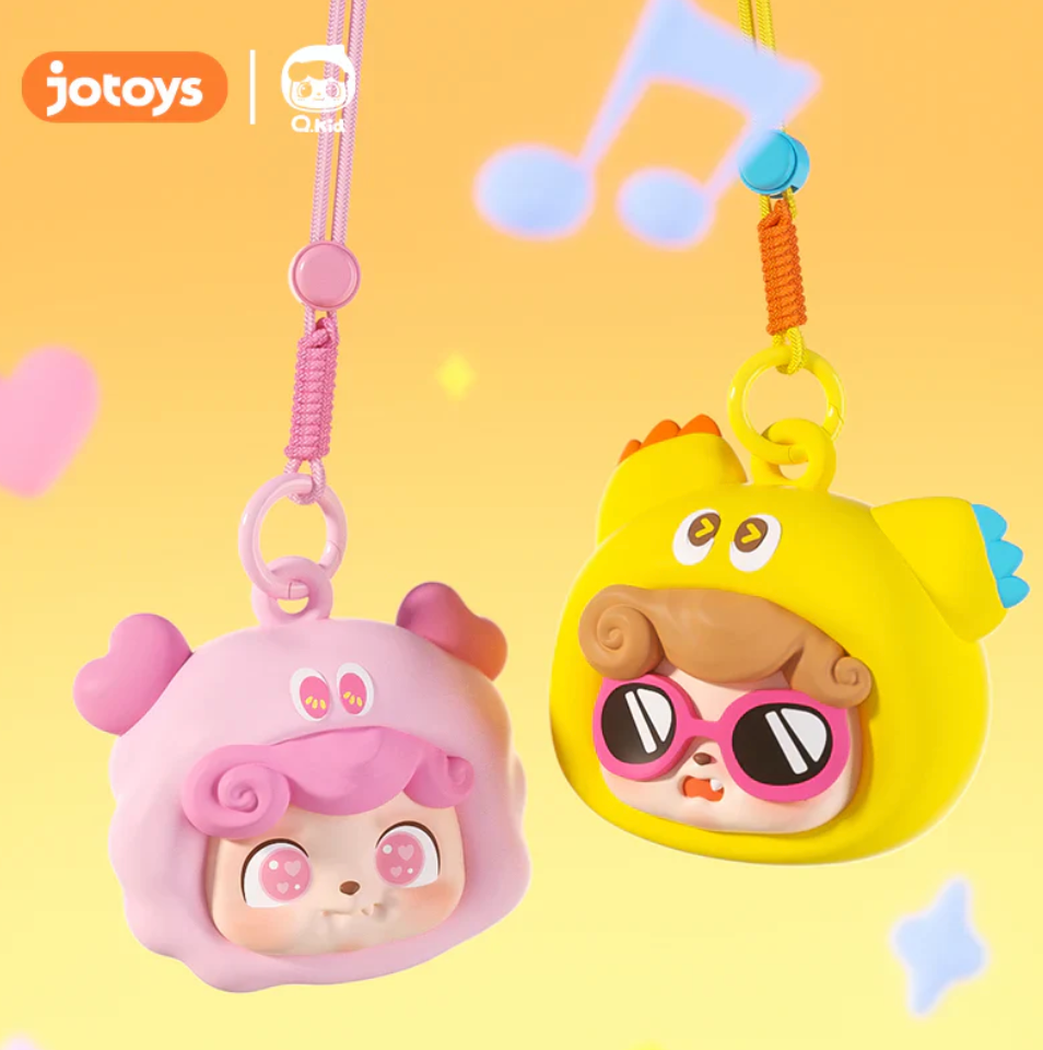 Q.Kid Emotional Monsters Series Earphone Bag Blind Boxes