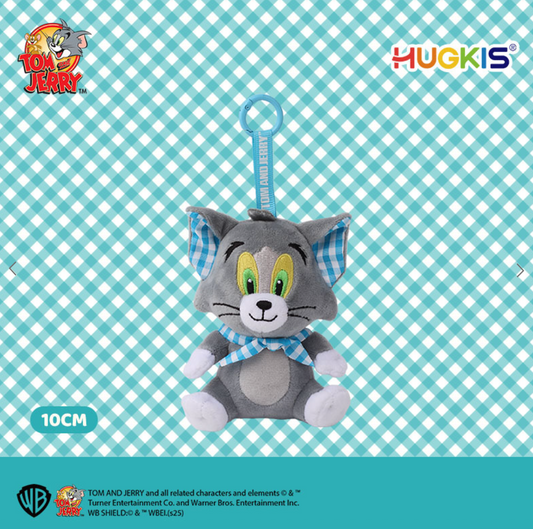 HUGKIS x Tom and Jerry Plush Keychain