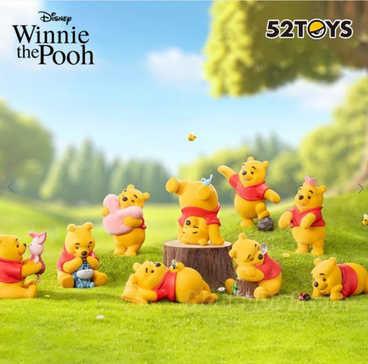 52TOYS x Disney Carefree Winnie the Pooh Blind Box Series