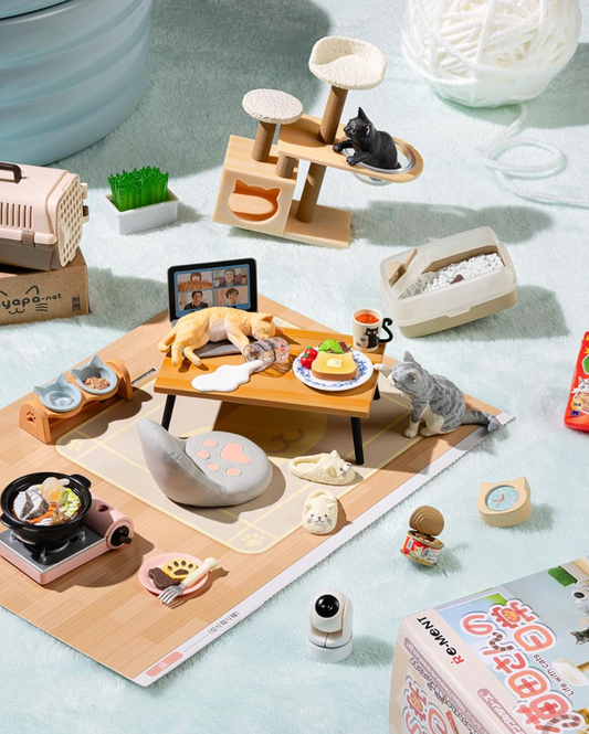 RE-MENT: Life with Cats Series Blind Box Figure
