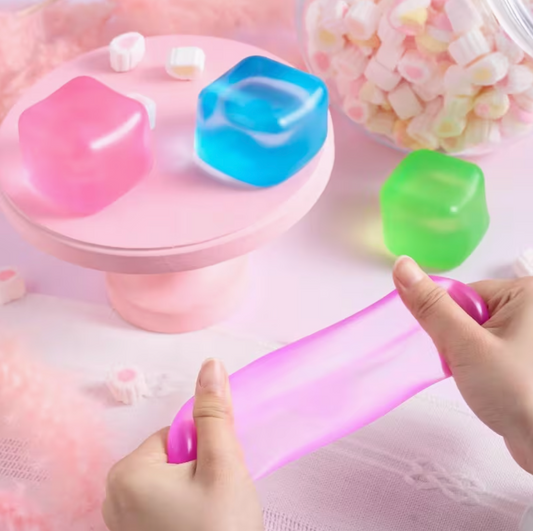 Cube Squishy Toy - Stress Balls Fidget Sensory Toy - REPLICA
