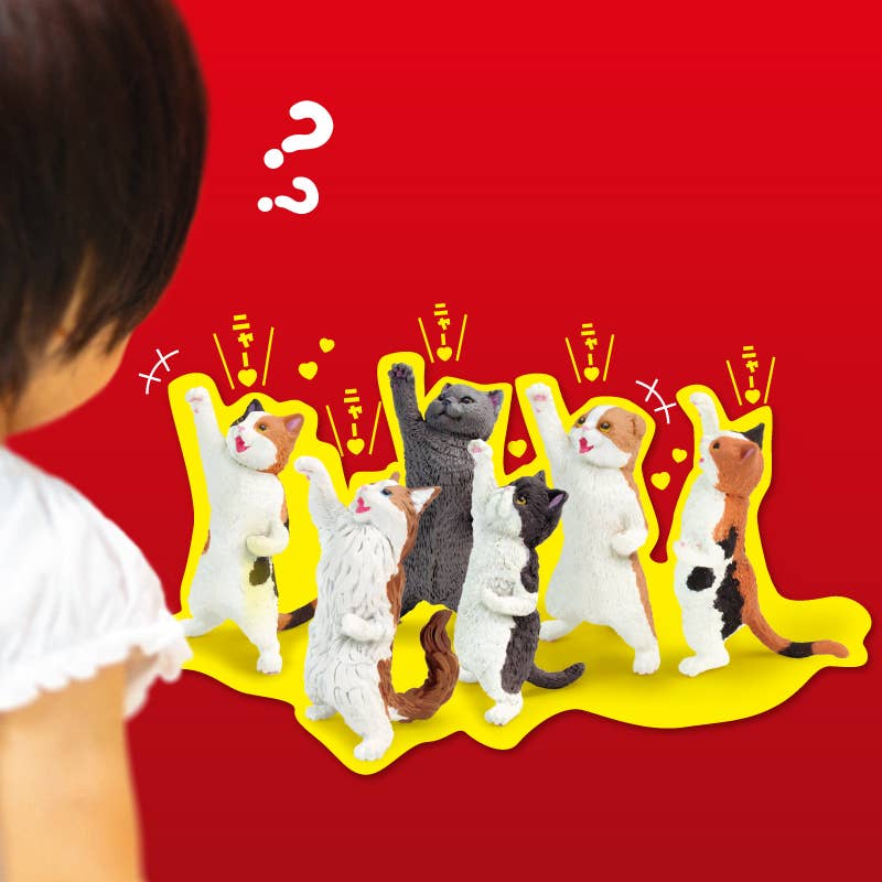 【JAPANESE BLIND BOX】NYAOOOO!! FIST PUMP CAT SURPRISE BOX