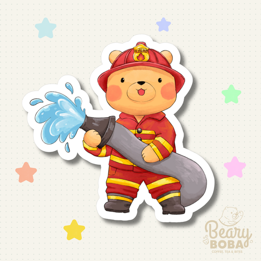 Barry for LAFD | Profits to LA Fire Dep. | Weatherproof Sticker