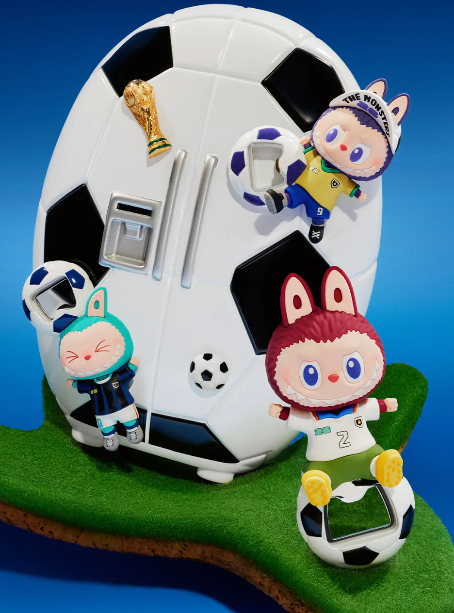 THE MONSTERS × FIFA SERIES – Bottle Opener Fridge Magnet Blind Box