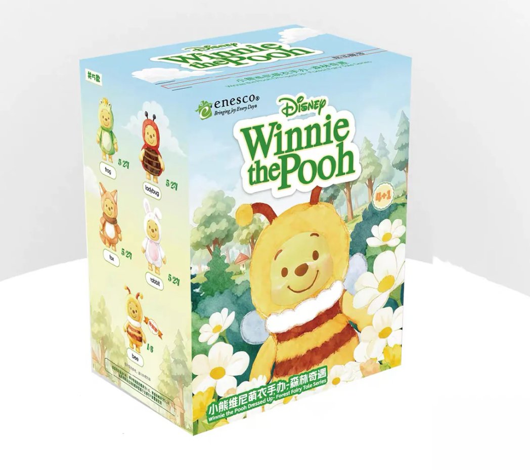DSN Winnie the Pooh Dressed Up-Forest Fairy Tale Series Figure Blind Box
