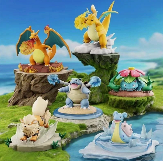 Pokémon S-Chinese Langbowang x Battle Moment Figures