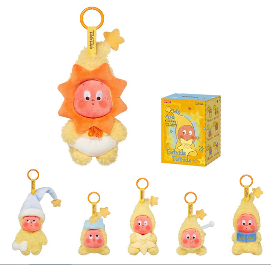 POP MART WE ARE Twinkle Twinkle Series - Plush Pendant Blind Box