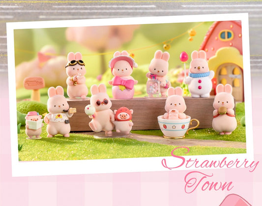 FUNISM x MOMO BUMMY Strawberry Town Series Blind Box