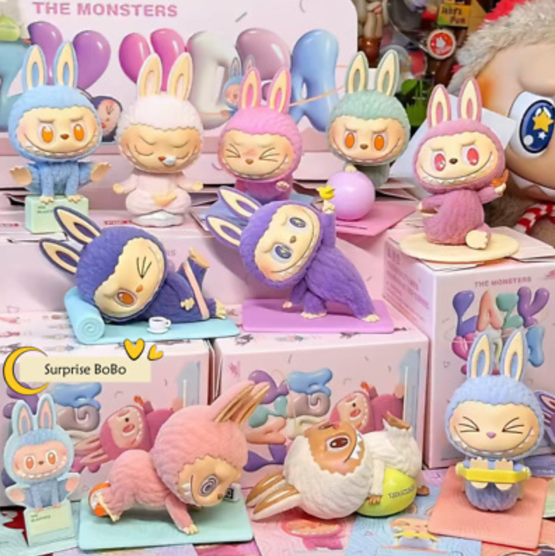 POPMART - Labubu Lazy Yoga Series Blind Box