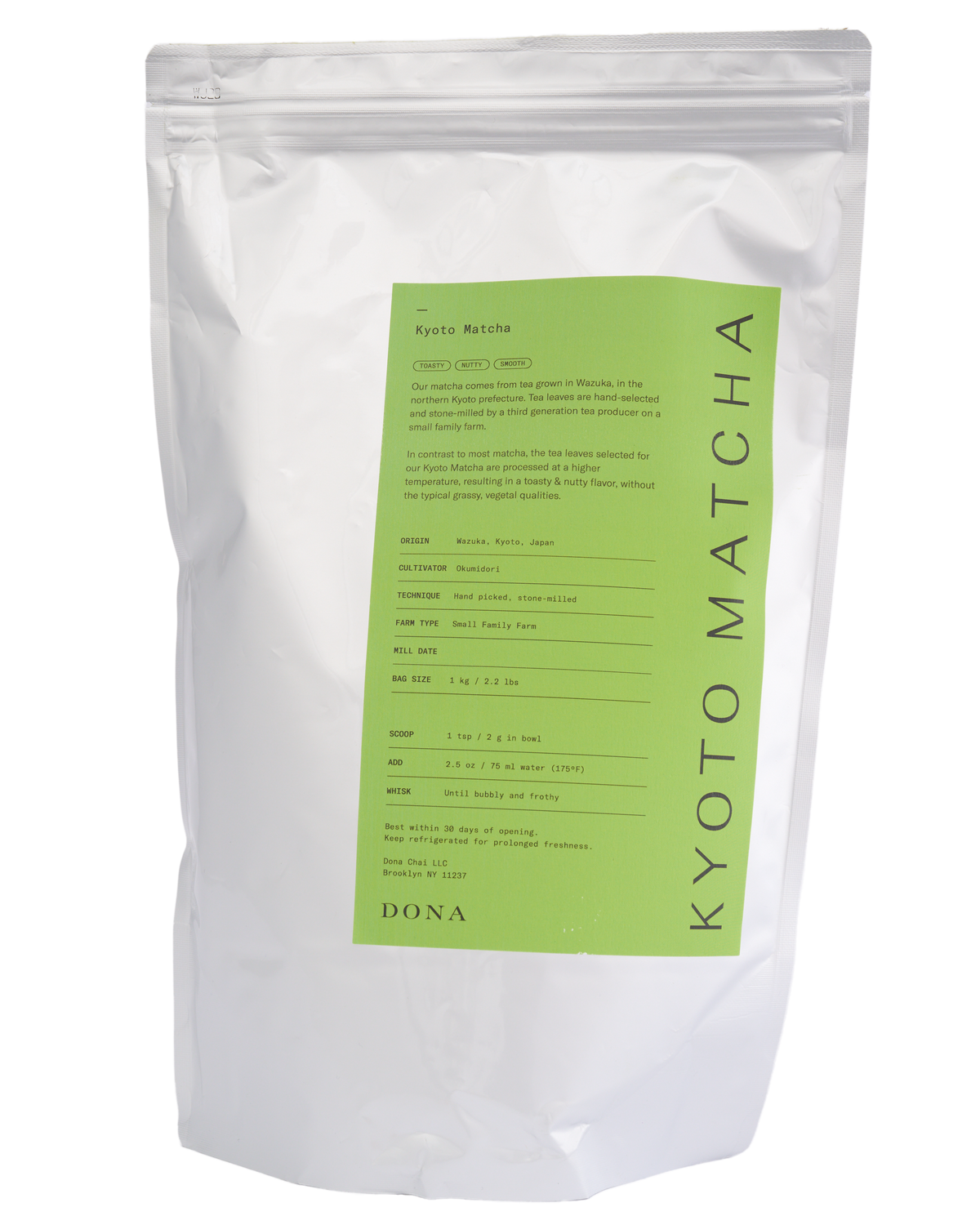 DONA -  Ceremonial Matcha 30g Tin