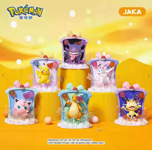 JAKA x Pokemon Happy Party Photo Frame Assembling Pikachu Ornament Gift