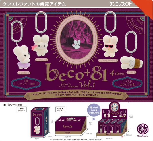 KEN ELEPHANT BLINDBOX BECO+81 FIGURE MASCOT VOL.1