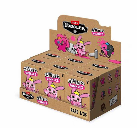 Fuggler Baby Pinkies Series Plush Key Chain Dolls Blind Box