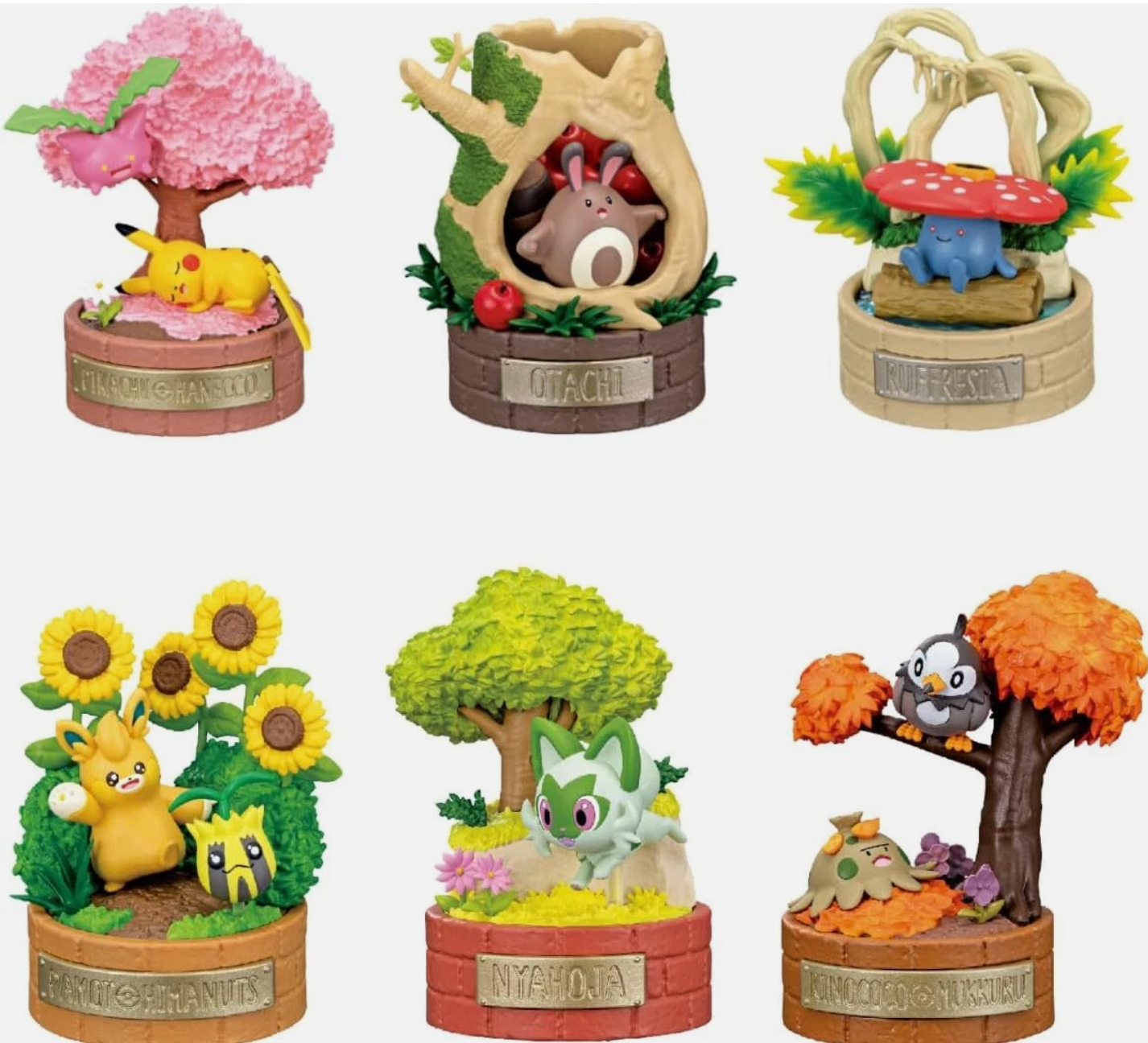 RE-MENT: Pokémon Series: Little Forest Stories with Pokémon Blind Box Figure