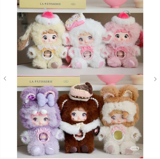 Nommi Eat Sweets Series Plush Keychain Blind Box