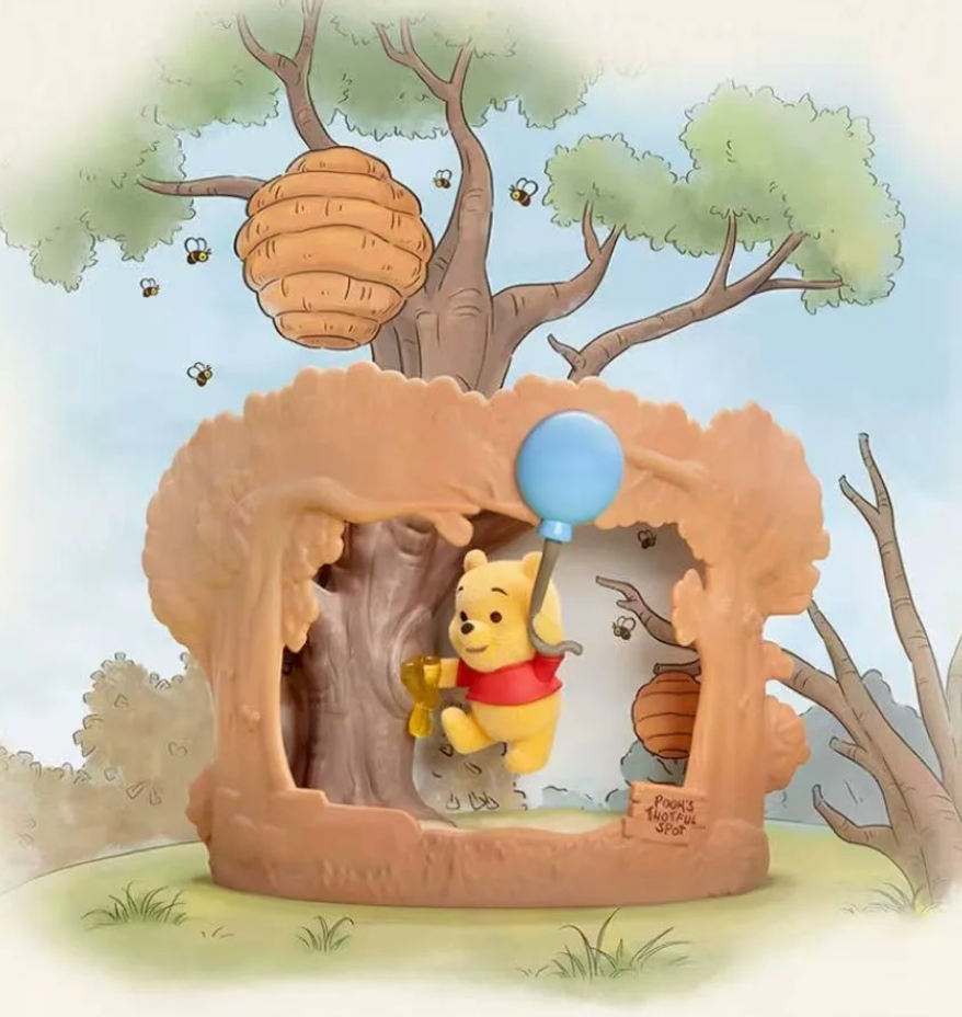 POP MART DSN Winnie the Pooh Treehouse Theatre Series Figure Blind Box