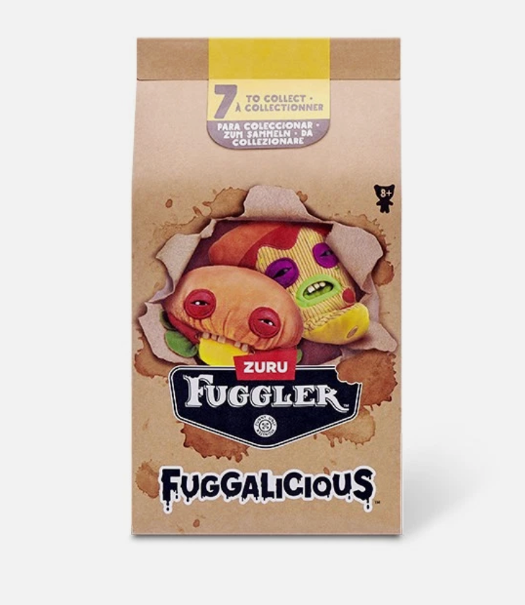 Fuggler Official Fuggalicious Eating Cute Beast Food Blind Box Plush