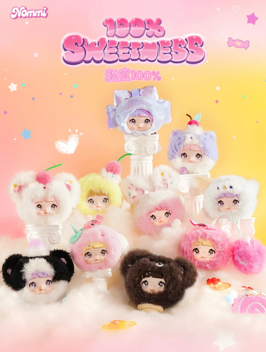 Nommi Sweetness 100% Series Plush Toy Confirmed Blind Box Figure